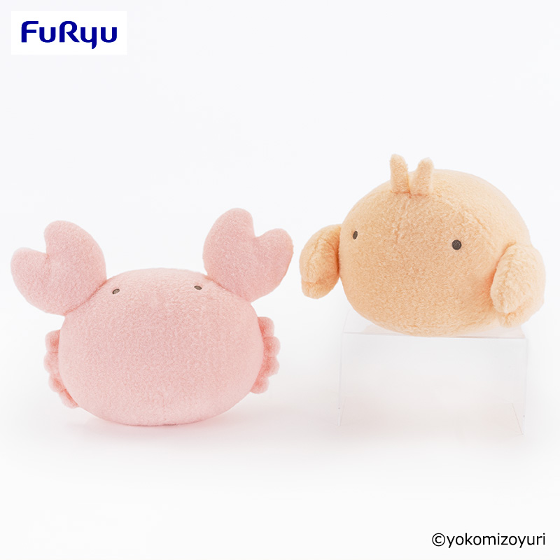 もふもふBIGぬいぐるみ（カニとエビ）がプライズで登場♪【なんでも