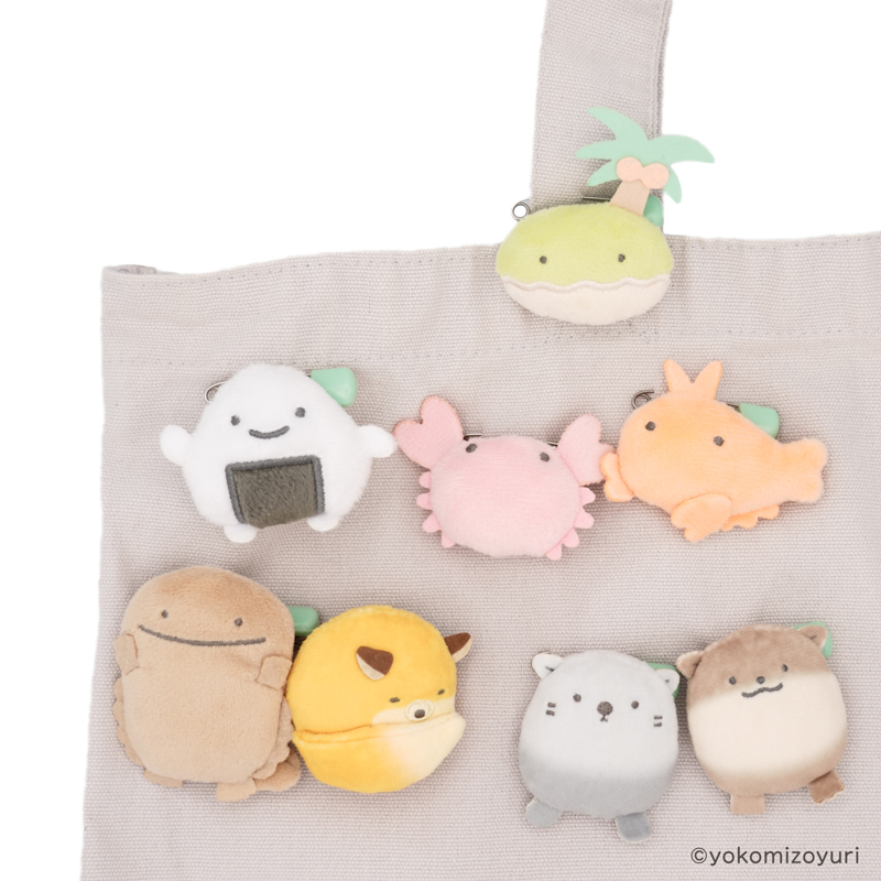 新品】なんでもいきもの タイトーくじ マスコットバッジ 全4種セット