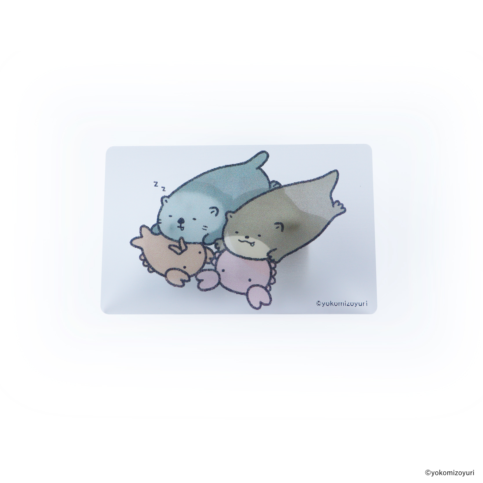 まじかる百貨店クリアカード ラッコとカワウソ【なんでもいきもの屋】