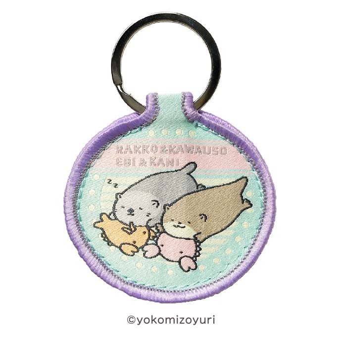 がおぱわるぅ 織り生地缶バッチ ワッペンキーホルダーコレクション1BOX セット がおぱわるぅ 織り生地カンバッジコレクション【1BOX 8箱入り