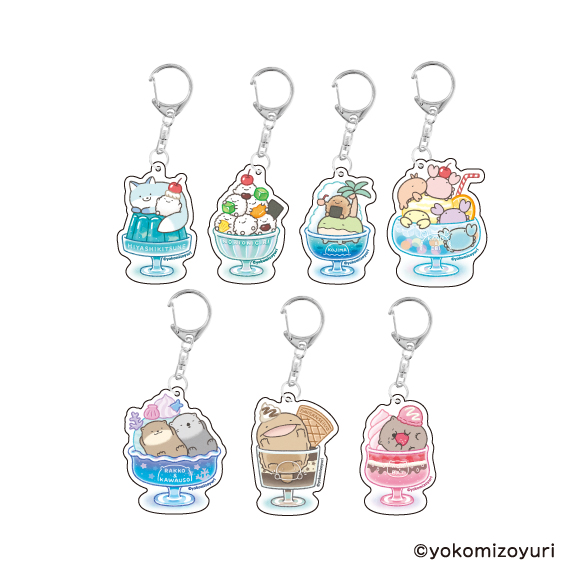 TDアクリルキーホルダー（全7種）【なんでもいきもの屋】