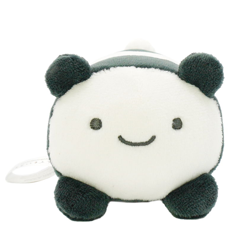 ぬいぐるみS パンダおにぎりたわら型【なんでもいきもの屋】